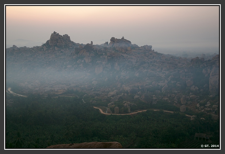 Fog rolling in