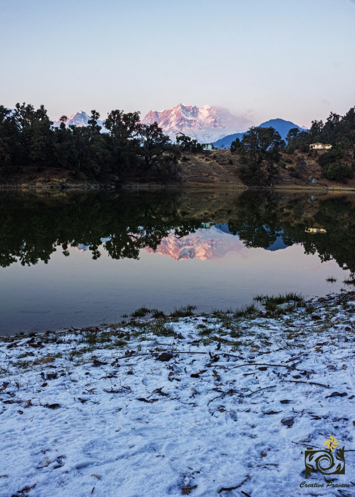 Last light on Chaumhamba, Himalayan Birds of Chopta, Deoriya, Makkumath