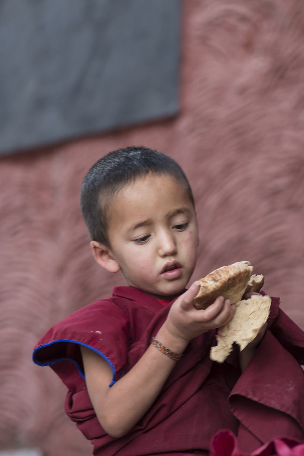 Child Monk, Thiksey Monastrey, Ladakh