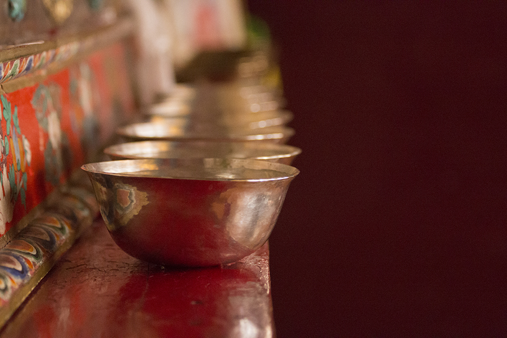 Holy Water, Stakna Monastery, Ladakh. One needs to get hydrated very often in like Ladakh