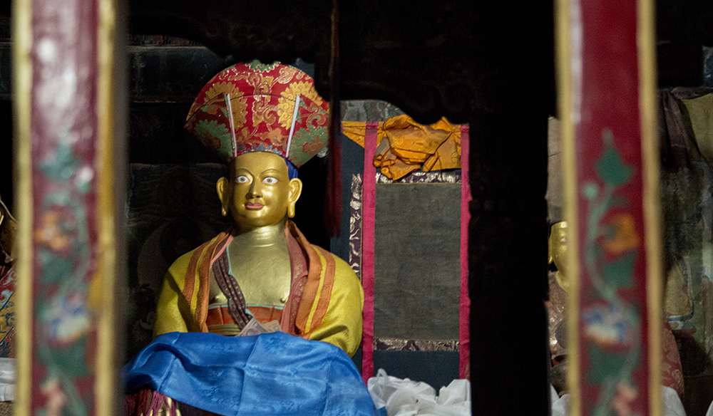 framed, Budha Statue, Stakna Monastery, Ladakh