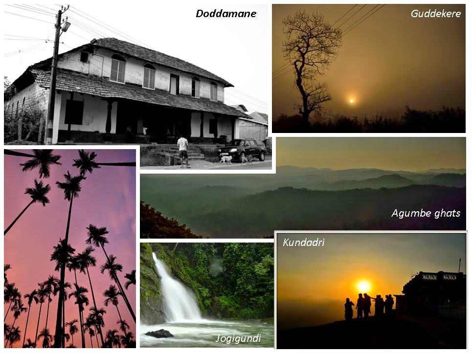 Doddamane and Sunset, Agumbe